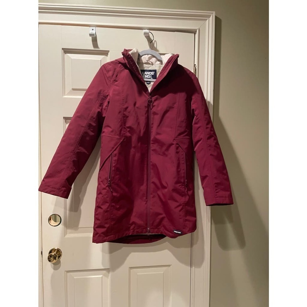 Lands' End Women's Insulated 3 in 1 Primaloft Parka NWT